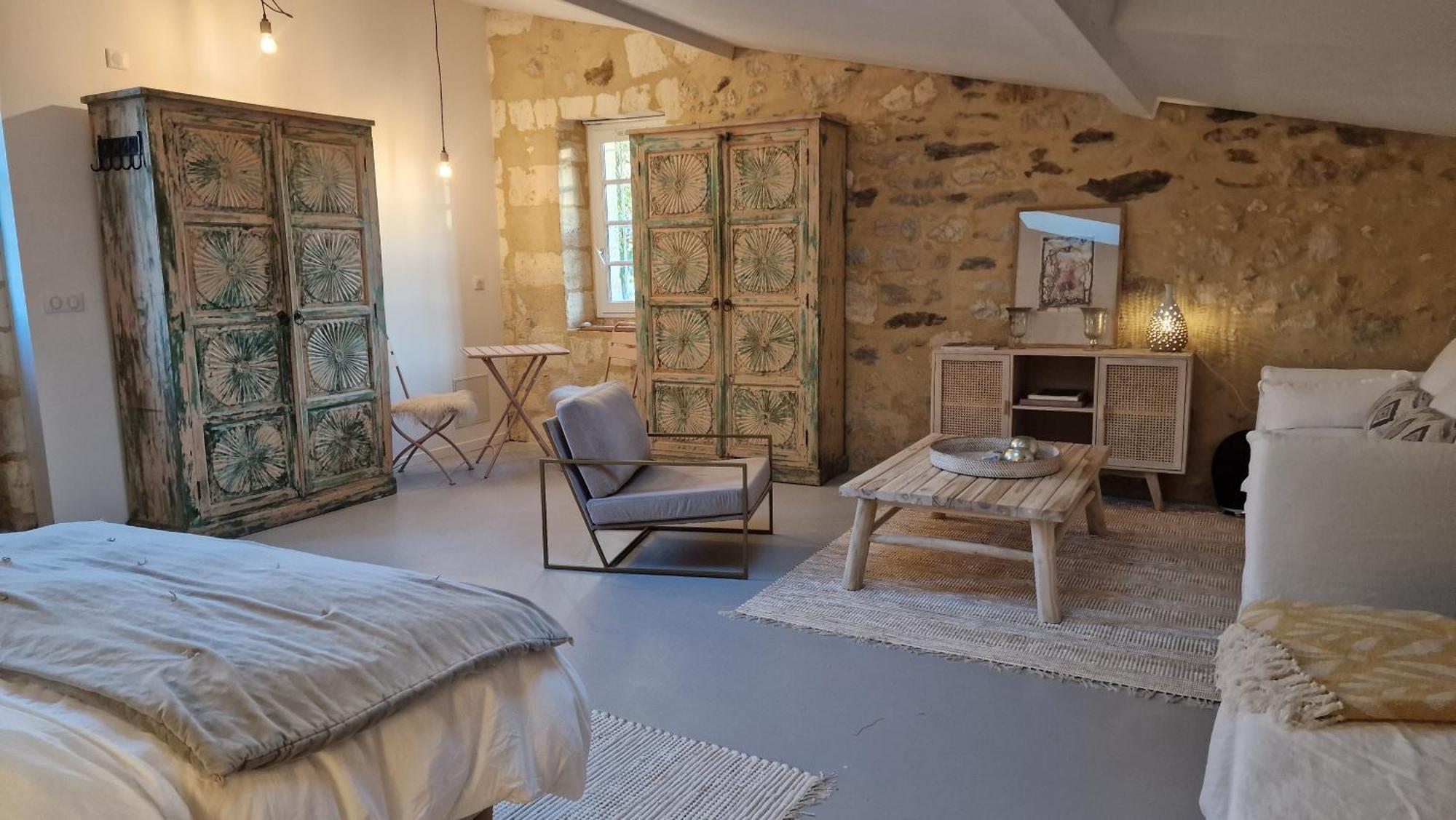 Casita Alegria & Cabana Alegria - 2 Chambres D'Hotes Plassac  Eksteriør bilde