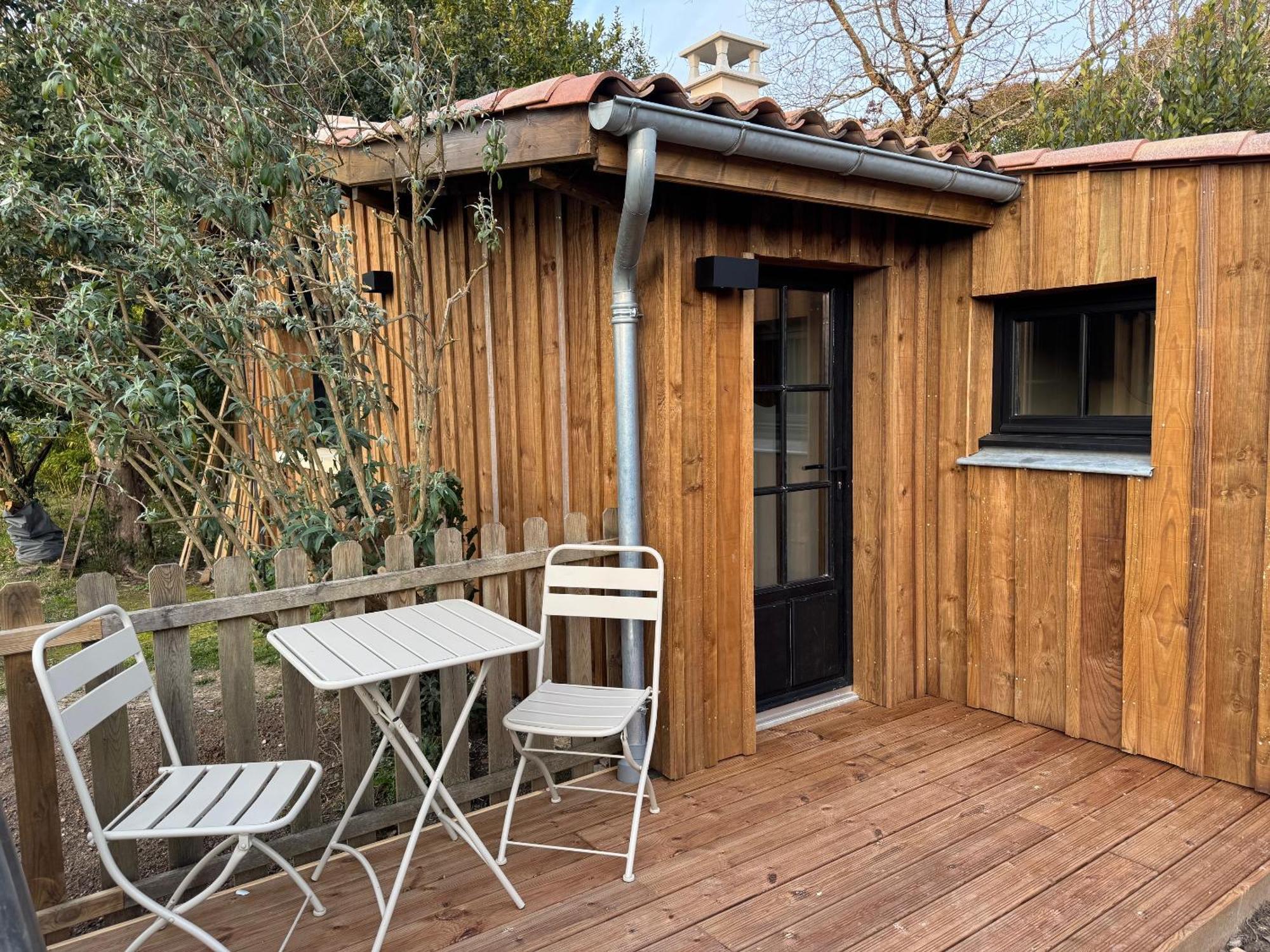 Casita Alegria & Cabana Alegria - 2 Chambres D'Hotes Plassac  Eksteriør bilde